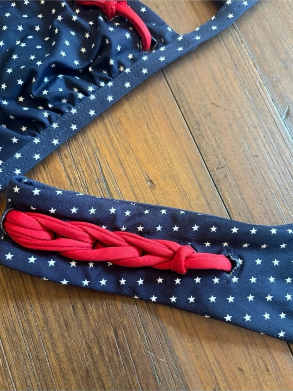 NWOT Frankie’s bikinis shooting stars bikini set